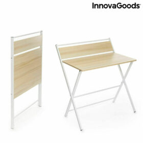 Bureau Pliable avec Étagère Tablezy Bois (Reconditionné B) – Image 12