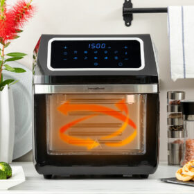 Friteuse à Air Noir 1800 W 12 L Acier inoxydable (Reconditionné B) – Image 18