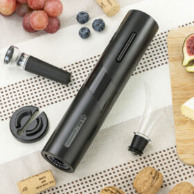 Tire-bouchon Électrique avec Accessoires pour le Vin Corking – Image 13
