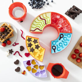 Machine à Bonbons Gélifiés et Fondue au Chocolat2 en 1 Yupot InnovaGoods – Image 1