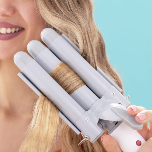 Fer à Boucler en Céramique à Tête Triple Triler InnovaGoods – Image 8