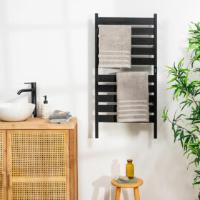 Porte-serviettes électrique pour mur ou sol WARMER (Reconditionné B) – Image 10