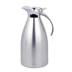 Thermos Isotherme 2L – Théière/Thermos à Café avec Couvercle – Maintien au Chaud 10h / Froid 9h – Style Moderne – Image 2