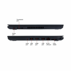 Ordinateur portable Lenovo Thinkpad T480 GEN 8 - 256Go -8Go RAM - 14″(empreinte digitales) – Image 5