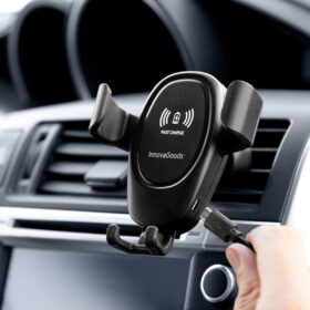 Support pour téléphone portable avec chargeur de voiture sans fil Wolder – Image 8