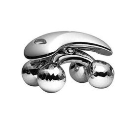 4D Rouleau Masseur pour le Corps – Argenté – Soin Relaxant et Raffermissant – Image 2