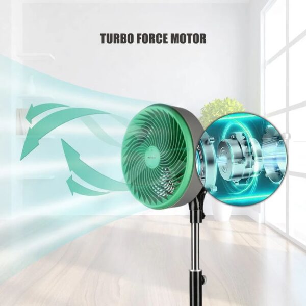 Ventilateur Sur Pied 10 Pouces – Oscillant, Électrique, Plastique Léger Ventilateur Sur Pied 10 Pouces – Oscillant, Électrique, Plastique Léger