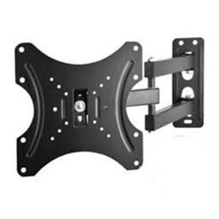 Support Mural TV Orientable Noir – Compatible LED 14" à 55" | Inclinable & Pivotant