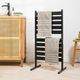 Porte-serviettes électrique pour mur ou sol WARMER (Reconditionné B) – Image 8