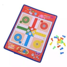 Jeu Ludo 4 Joueurs avec 2 Dés – Plateau Coloré – Jeu de Société Familial