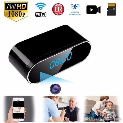 Caméra Espion Horloge Réveil – Surveillance Discrète à Distance 24h/24 Caméra Espion Horloge Réveil – Surveillance Discrète à Distance 24h/24