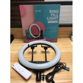 Lampe Ring Light 36 cm (14") avec Trépied 2,1 m – Éclairage Selfie & Vidéo – Haute Qualité – Image 3
