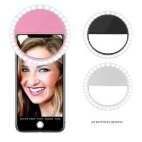 Lumière Selfie Clip LED – Anneau Lumineux Portable pour Smartphone