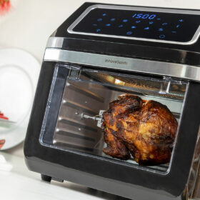 Friteuse à Air Noir 1800 W 12 L Acier inoxydable (Reconditionné B) – Image 15
