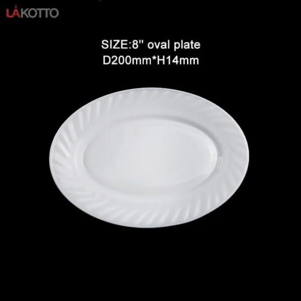 Lot de 4 Assiettes Rondes en Porcelaine – Élégantes et Résistantes – Style Intemporel Lot de 4 Assiettes Rondes en Porcelaine – Élégantes et Résistantes – Style Intemporel