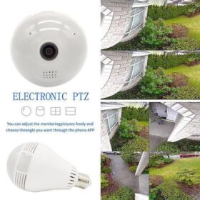 Lampe Caméra de Surveillance V380 – 1080P HD – Wifi – Vision 360° – Contrôle à Distance – Image 7