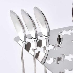 Ensemble de Couverts de Luxe 36 Pièces avec Grand Support – Spécial Mariage & Réceptions – Image 6