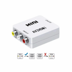 Mini convertisseur RCA AV vers HDMI AV2HDMI RS-AVHD2 – Image 8