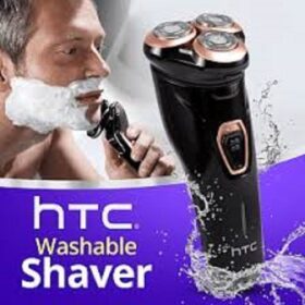 Tondeuse Professionnelle HTC – 6 Lames Précises, Rechargeable – Spéciale Barbe & Peaux Sensibles – Image 3
