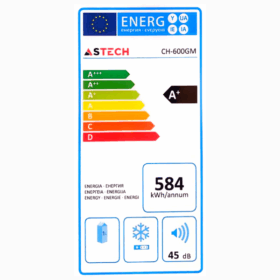 Congélateur horizontal Astech CH600GM - 600L – Image 4