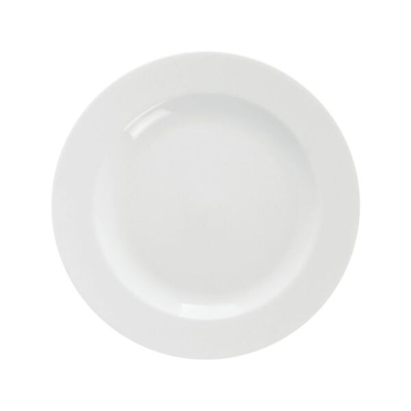 Lot de 6 Assiettes Plates en Porcelaine Blanche – 26,5 cm (10.5") – Élégantes & Résistantes Lot de 6 Assiettes Plates en Porcelaine Blanche – 26,5 cm (10.5") – Élégantes & Résistantes