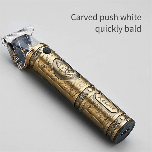 Tondeuse Professionnelle Vintage T9 – Sans Fil – Barbe & Cheveux – Rechargeable – 4 Sabots – Bronze Tondeuse Professionnelle Vintage T9 – Sans Fil – Barbe & Cheveux – Rechargeable – 4 Sabots – Bronze