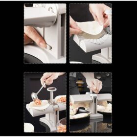 Moule à Ravioli Automatique Double Tête – Acier Inoxydable 304 – Presse à Dumplings Facile et Rapide – Image 4
