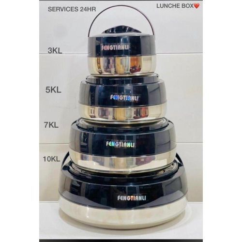 Ensemble de Bols Isothermes 24 Heures – 4 Pièces – Acier Inoxydable – Haute Qualité – Pratique & Tendance