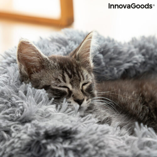 Lit pour Animaux de Compagnie Antistress Bepess InnovaGoods Ø 60 cm – Image 11