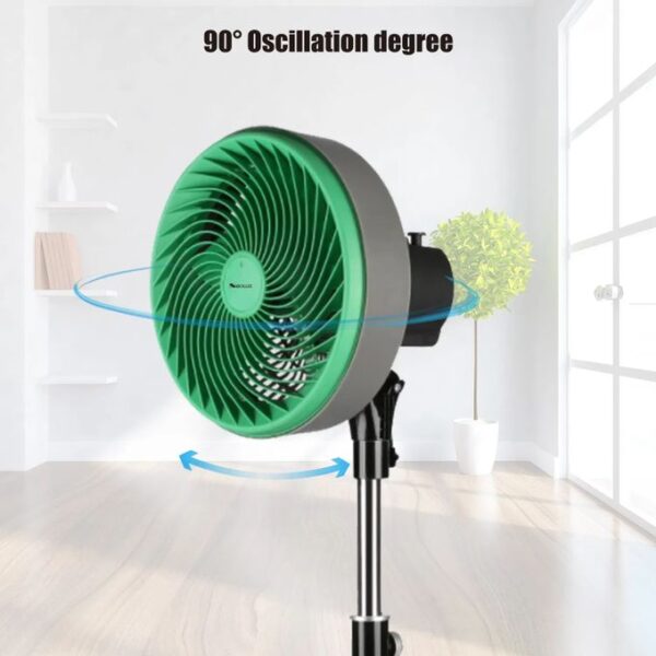 Ventilateur Sur Pied 10 Pouces – Oscillant, Électrique, Plastique Léger Ventilateur Sur Pied 10 Pouces – Oscillant, Électrique, Plastique Léger