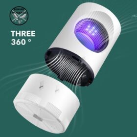 Lampe LED Anti-Moustique – Piège Électrique Silencieux et Écologique – Image 8