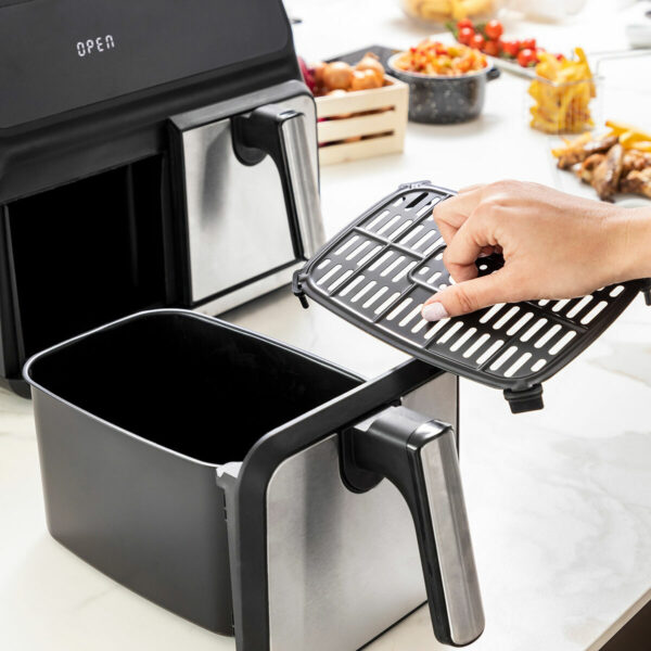 Friteuse à Air 3400 W 8 L Acier inoxydable (Reconditionné A)