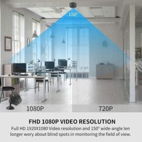 Mini Caméra Cachée WiFi HD 1080P – Vision Nocturne, Détection de Mouvement, Batterie Intégrée – Image 5