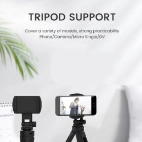 Mini Trépied Support de Téléphone - Smartphones - Caméra - Noir – Image 4