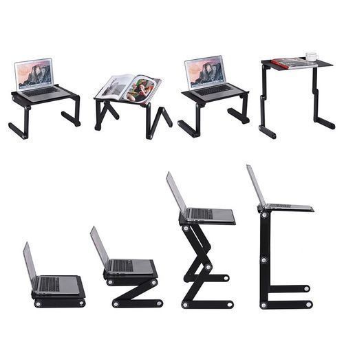 Support Ordinateur Portable Pliable – Ergonomique & Réglable – Aluminium Rose Support Ordinateur Portable Pliable – Ergonomique & Réglable – Aluminium Rose