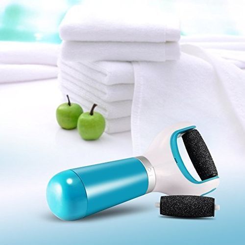 Râpe Pied Électrique aux Cristaux de Diamant + Tête de Rouleau Bonus – Bleu Râpe Pied Électrique aux Cristaux de Diamant + Tête de Rouleau Bonus – Bleu
