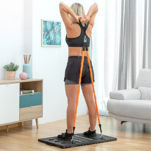 Système d'entrainement complet portatif avec guide d'exercices Gympak Max