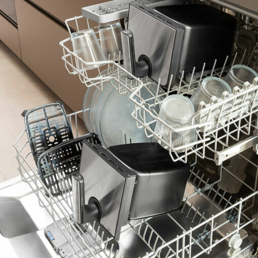 Friteuse à Air Noir 3400 W 8 L Acier inoxydable (Reconditionné A) Friteuse à Air Noir 3400 W 8 L Acier inoxydable (Reconditionné A)