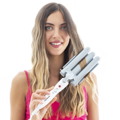 Fer à Boucler en Céramique à Tête Triple Triler InnovaGoods – Image 5