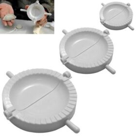 Moule pour Pastels, Fatayas - 3 Pièces - Petit, Moyen, Grand - Blanc
