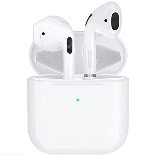 Écouteurs Sans Fil Pro5 Mini – Bluetooth Universel – Blanc – Boîtier de Recharge Inclus Écouteurs Sans Fil Pro5 Mini – Bluetooth Universel – Blanc – Boîtier de Recharge Inclus