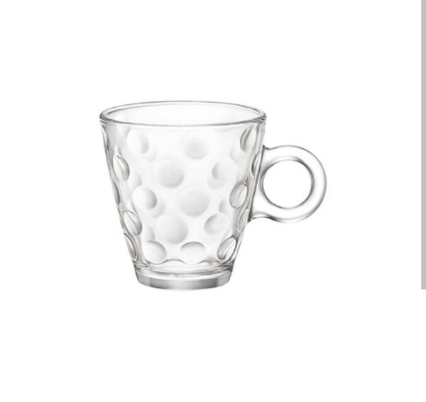 Lot de 6 Verres Café Touba – Design Traditionnel – Coloris Blanc Lot de 6 Verres Café Touba – Design Traditionnel – Coloris Blanc