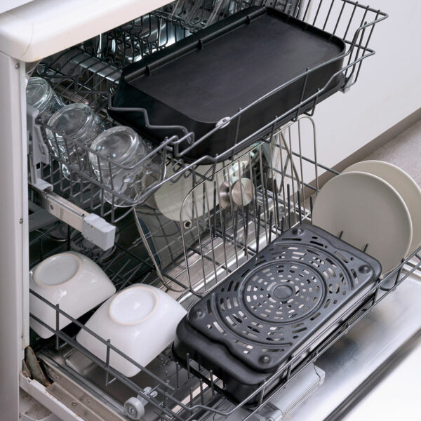 Friteuse à Air avec Gril, Accessoires et Livre de Recettes 12-in-1 6000 Noir Acier 3400 W 6 L Friteuse à Air avec Gril, Accessoires et Livre de Recettes 12-in-1 6000 Noir Acier 3400 W 6 L