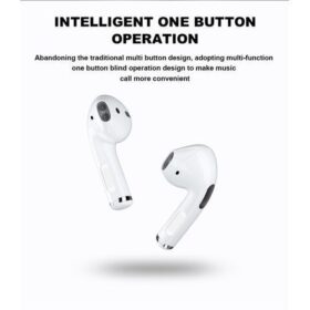 Écouteurs Sans Fil Pro5 Mini – Bluetooth Universel – Blanc – Boîtier de Recharge Inclus – Image 6