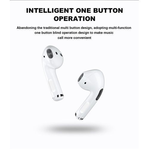 Écouteurs Sans Fil Pro5 Mini – Bluetooth Universel – Blanc – Boîtier de Recharge Inclus Écouteurs Sans Fil Pro5 Mini – Bluetooth Universel – Blanc – Boîtier de Recharge Inclus