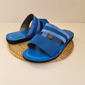Sandale homme bleu – Image 1