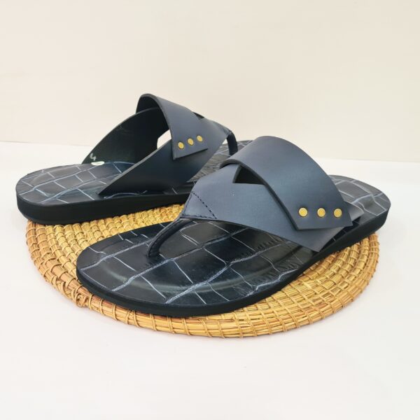 Sandale Homme Cuir Bleu – Élégance & Confort (Tailles 44 & 45) Sandale Homme Cuir Bleu – Élégance & Confort (Tailles 44 & 45)