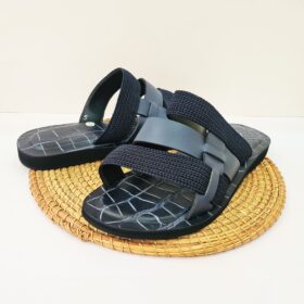 Sandale Homme Bleu – Fil et Cuir (Taille 45)