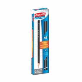 BOITE DE 12 CRAYONS NOIRS GRAPHITE 2 HB