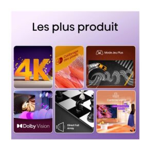 Téléviseur Hisense 58" 58A6K Smart Tv 4K -Vidaa U – Image 4
